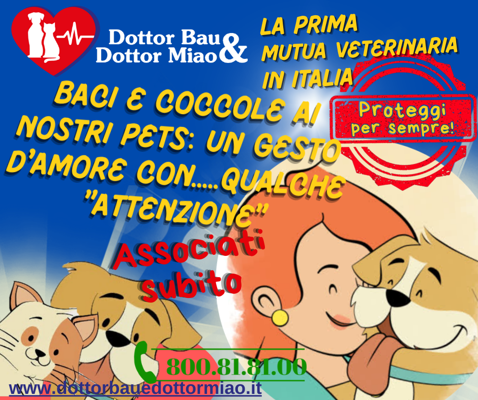 🐶💕 **Baci e coccole ai nostri pets: un gesto d'amore con qualche 