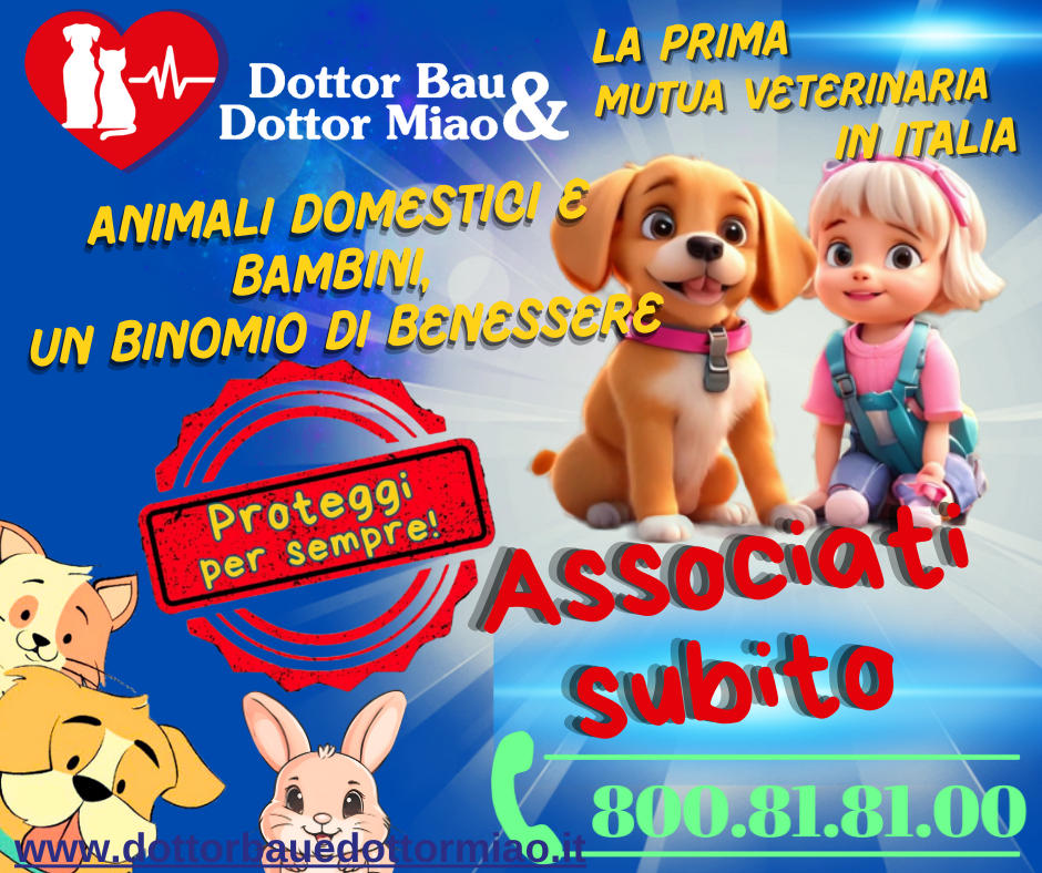 Animali domestici e bambini: un binomio perfetto